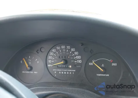 1998 Chevrolet Lumina z USA, uszkodzony, nr VIN 2G1WL52M7W9156431